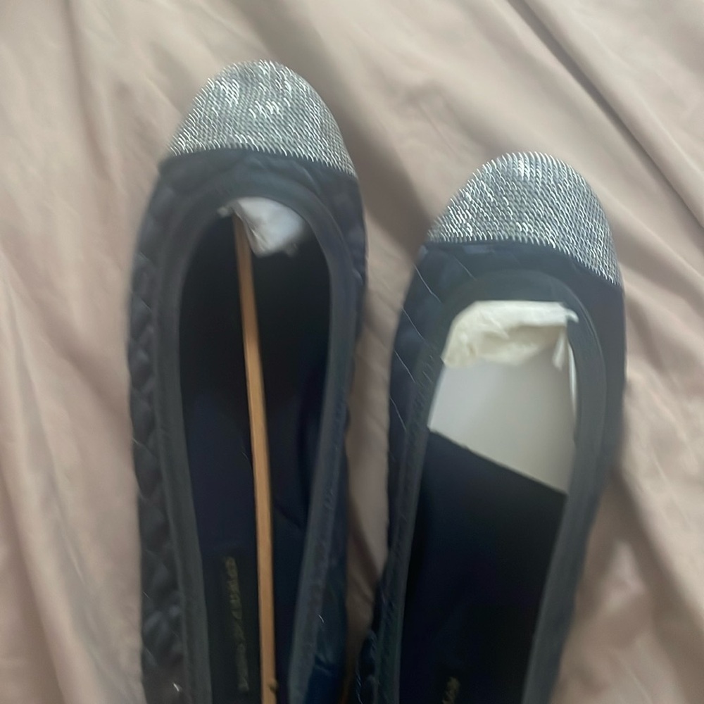 Brand new navy ballet flats